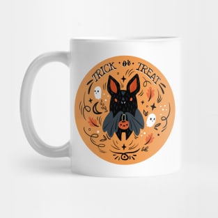 Trick or treat bat Mug